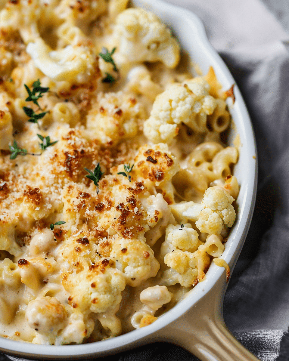 The Best Cauliflower Mac and Cheese