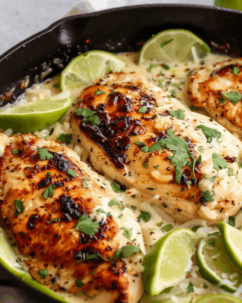 Coconut Lime Chicken Skillet