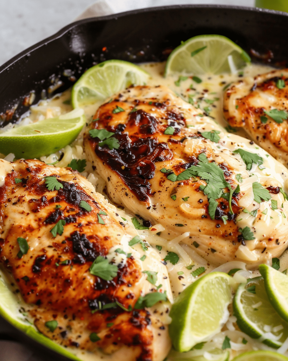 Coconut Lime Chicken Skillet