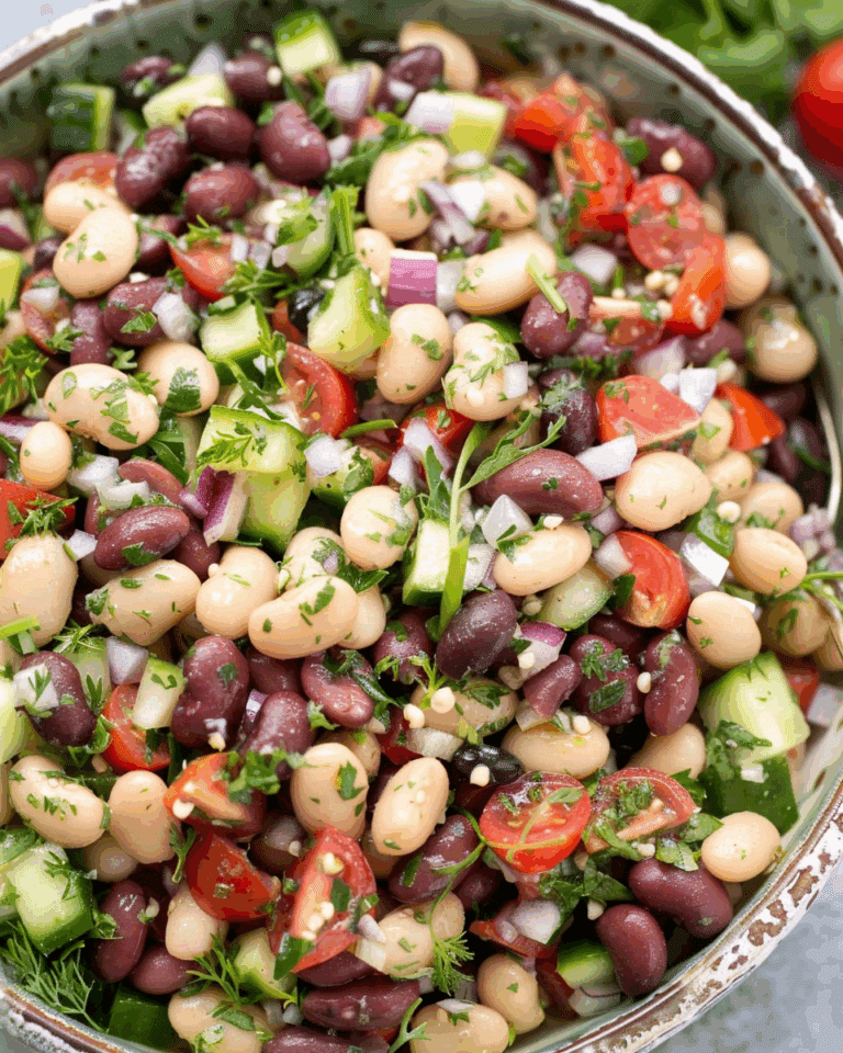 Mediterranean Bean Salad