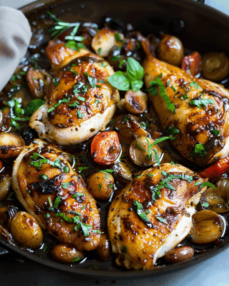 One Pan Balsamic Chicken
