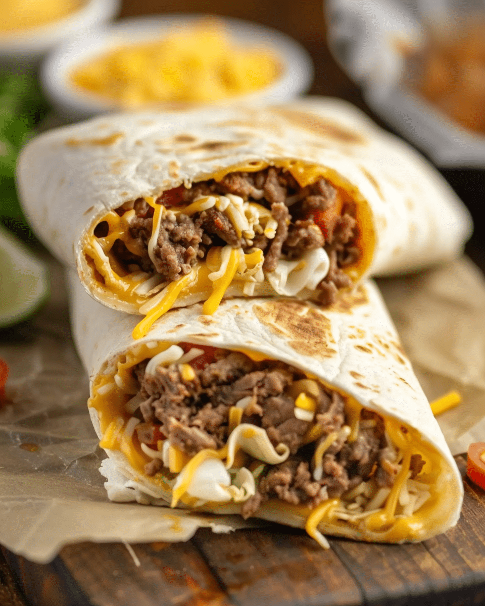 Taco Bell Beefy Melt Burrito Recipe