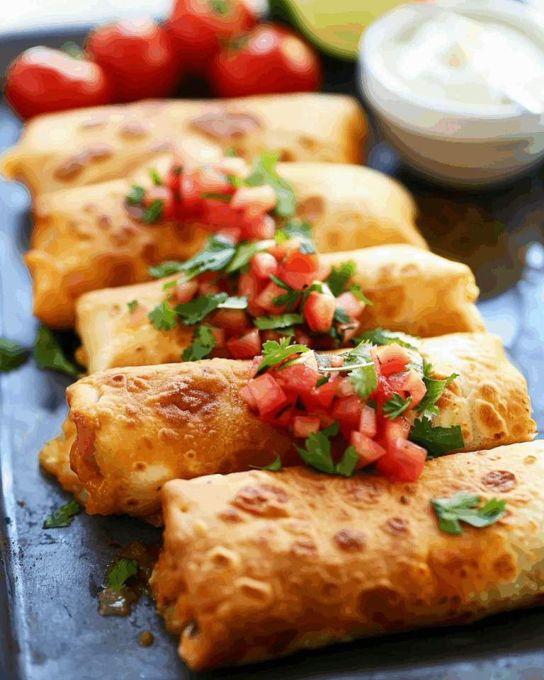 Chicken Chimichangas Recipe