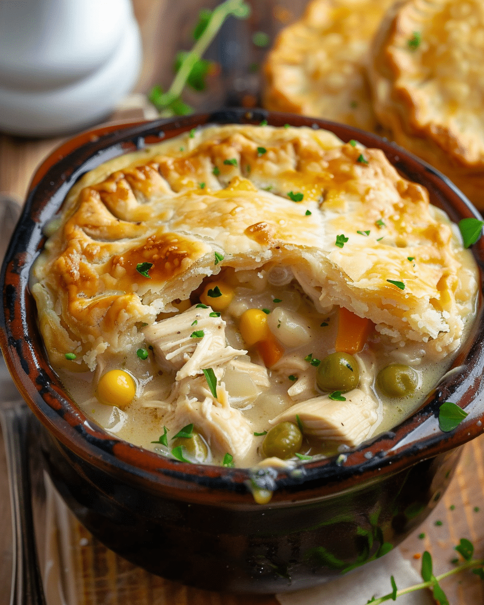 Crock Pot Chicken Pot Pie