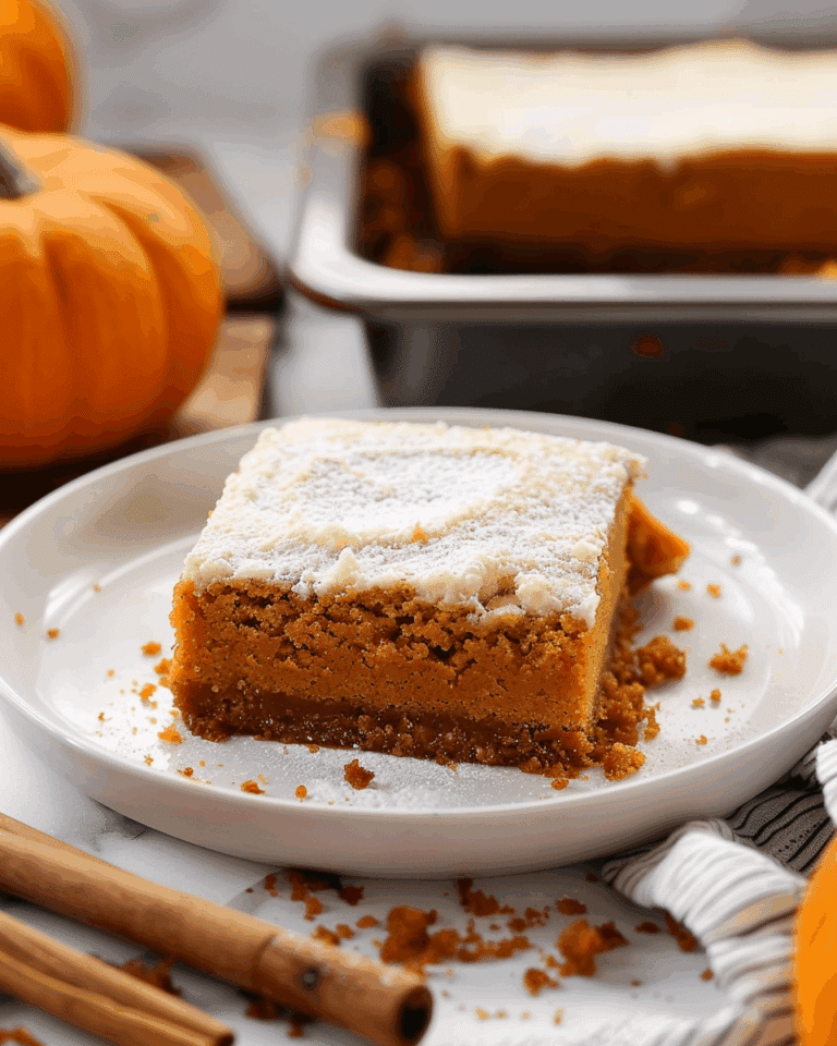 Pumpkin Bars