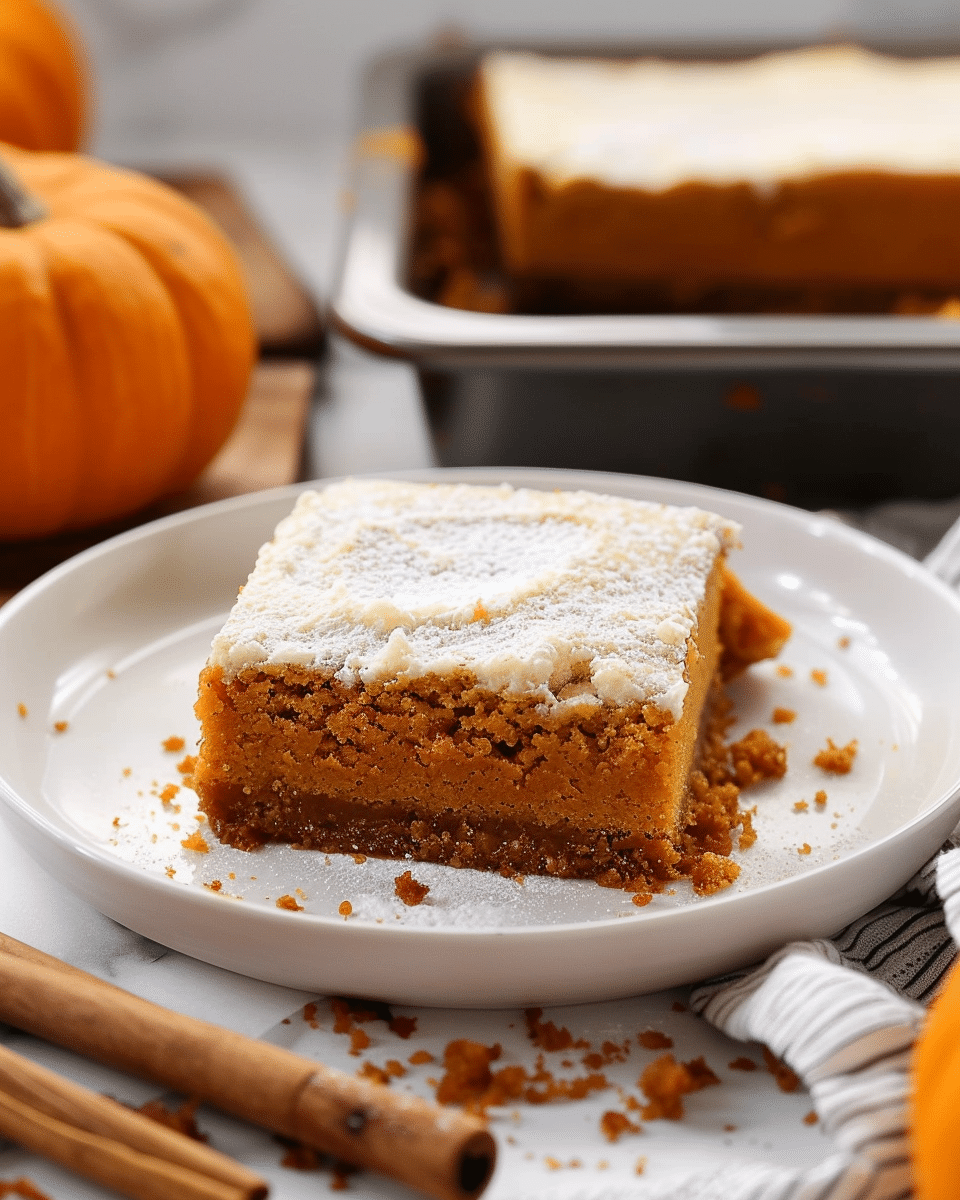 Pumpkin Bars