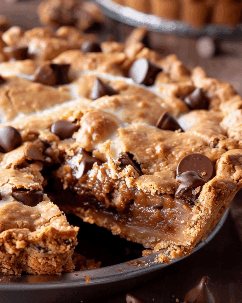Deep Dish Cookie Pie Recipe