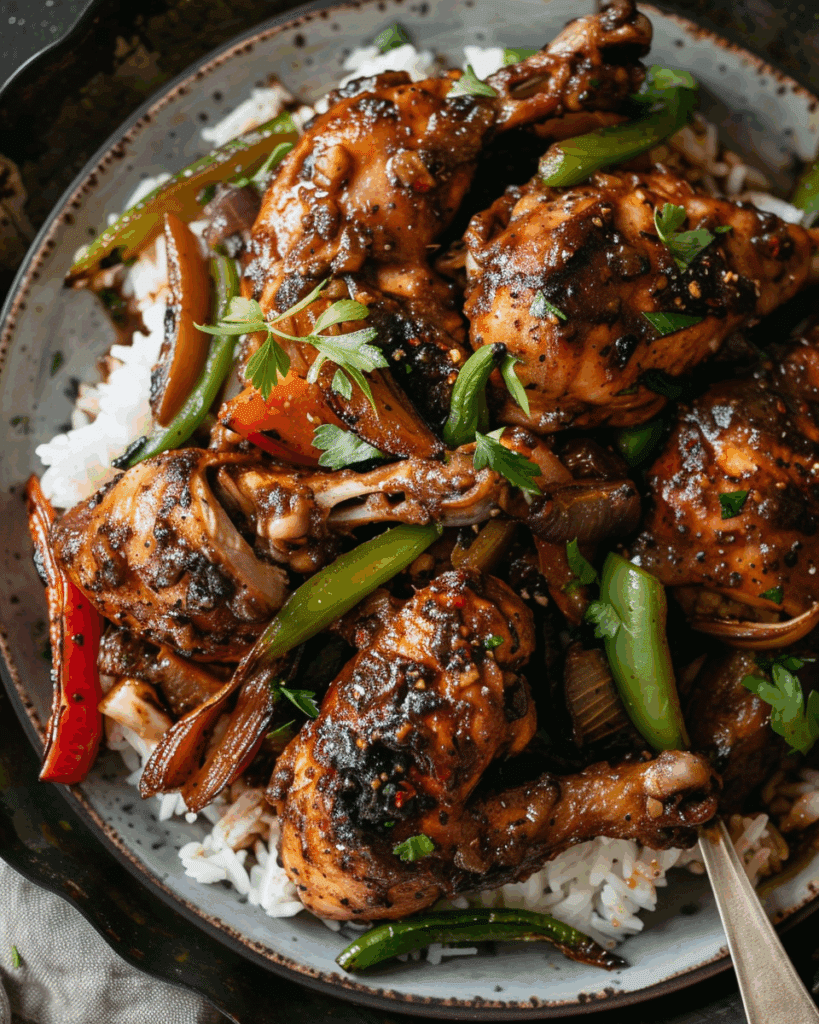 Black Pepper Chicken