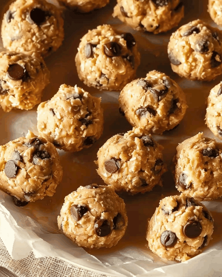 Chocolate Chip Cottage Cheese Cookie Dough Bites