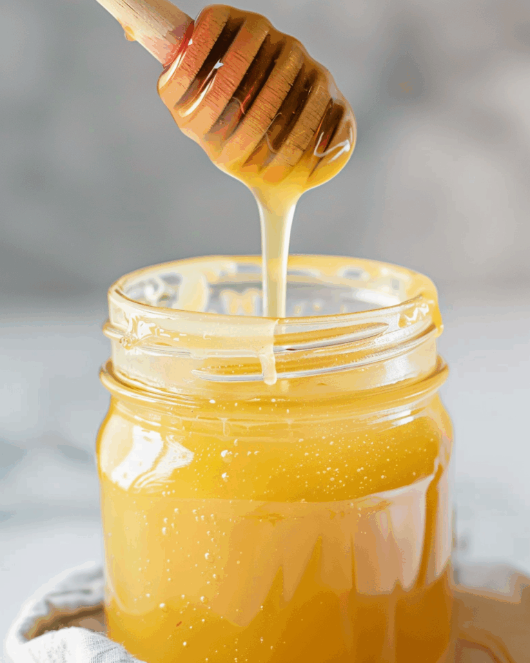 Dutch Honey Syrup (Vanilla Butter Syrup Recipe)