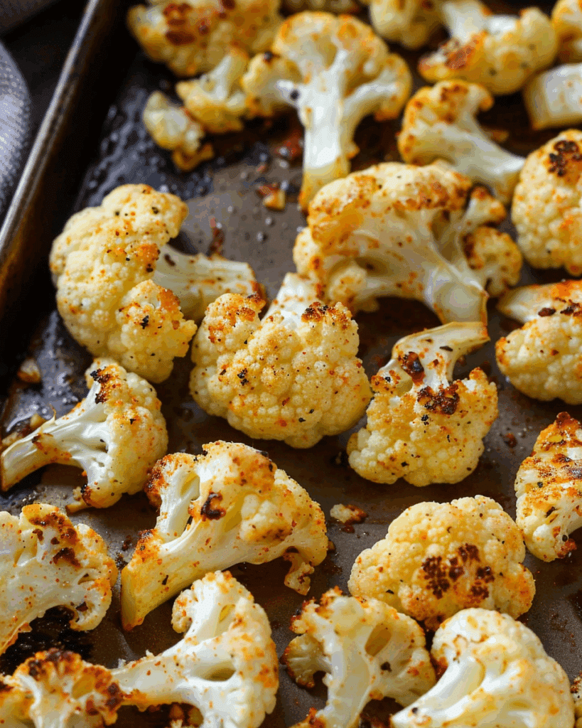 Oven Roasted Cauliflower Recipe
