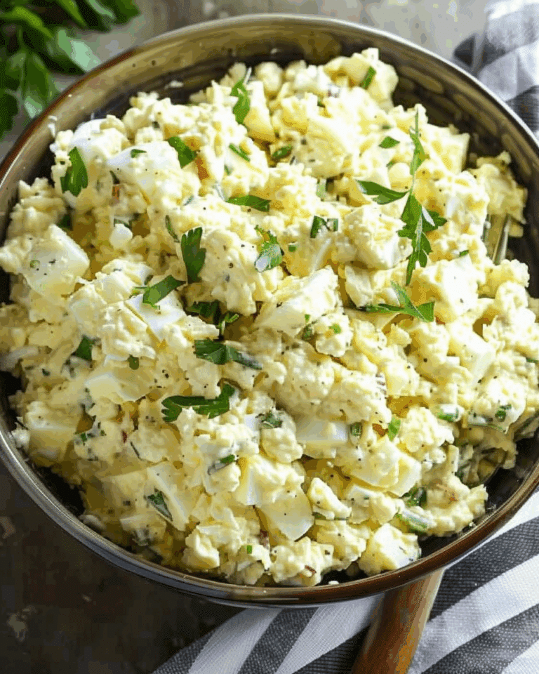 Simple Cottage Cheese Egg Salad Recipe