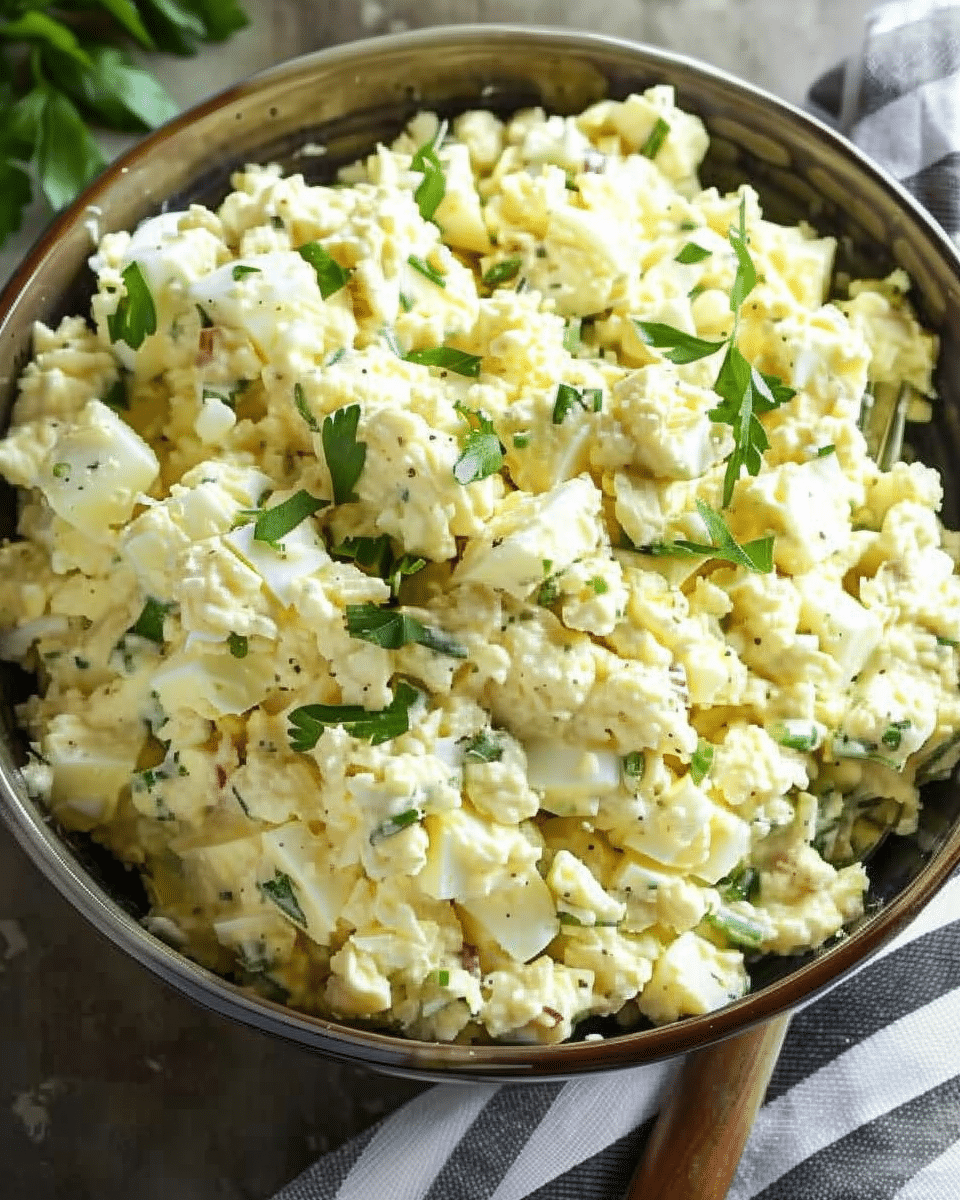 Simple Cottage Cheese Egg Salad Recipe