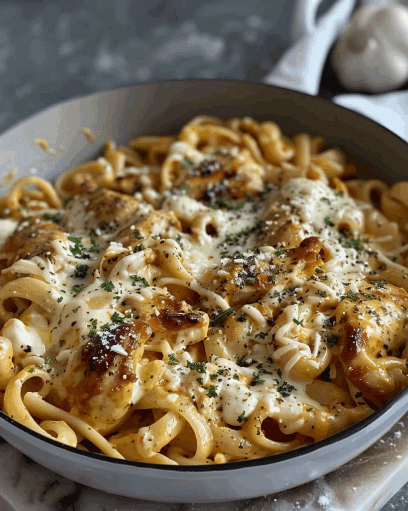 Cheesy Chicken Pasta