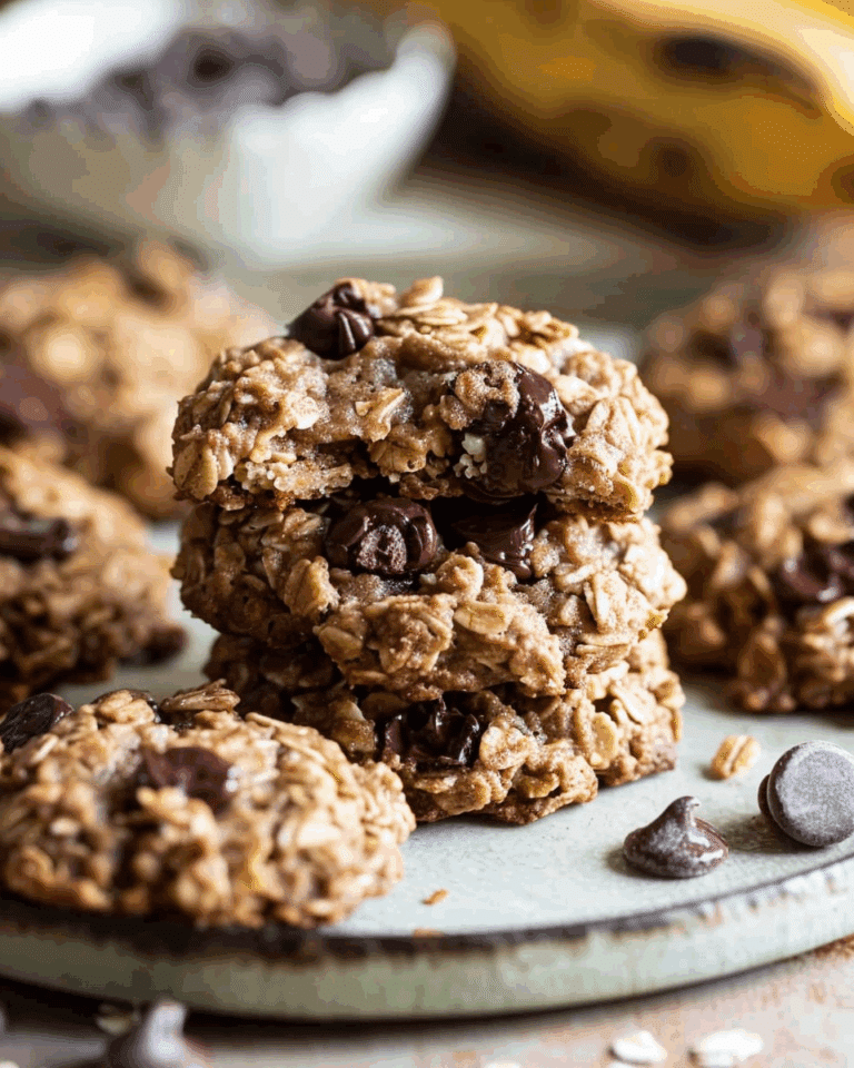 Banana Oatmeal Cookies