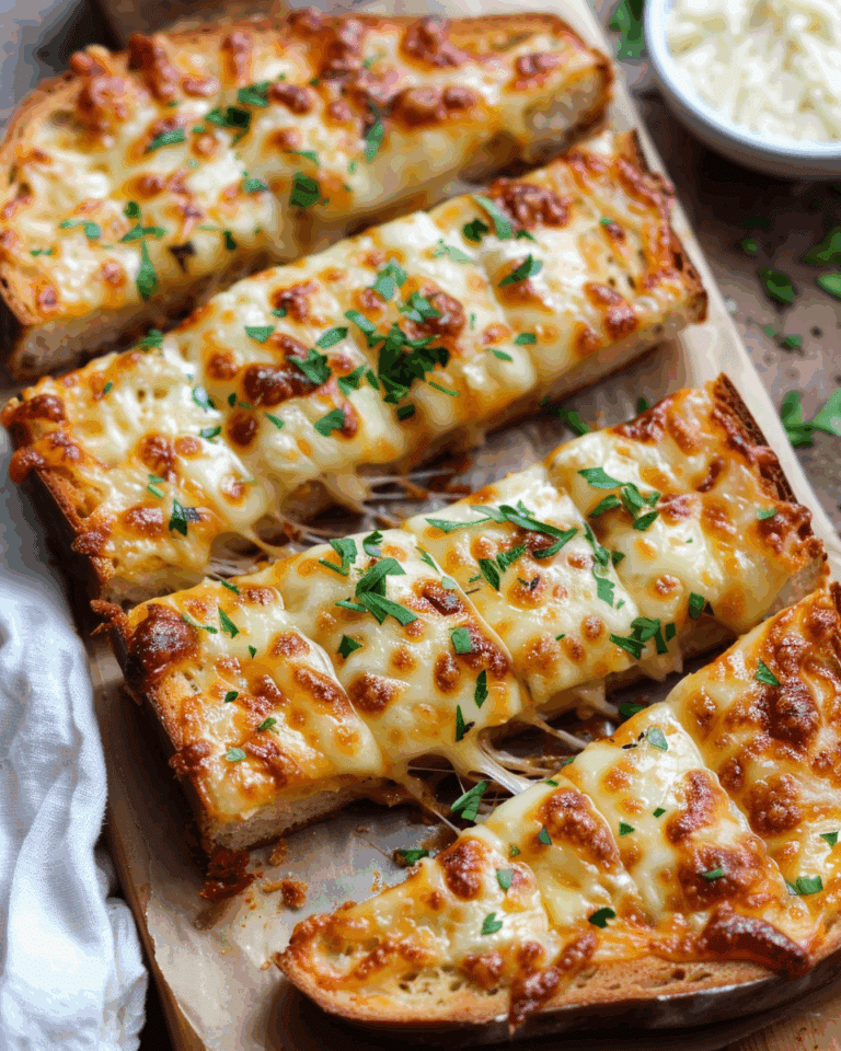 Best Cheesy Garlic Bread Recipe
