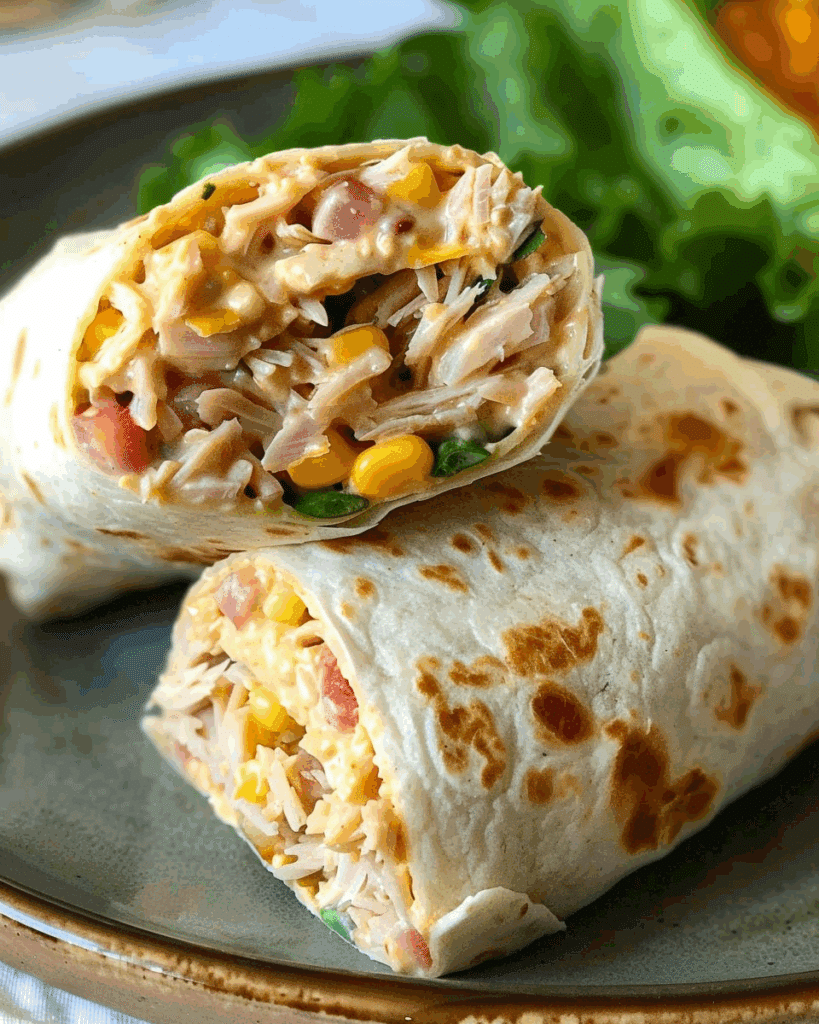 Healthy Tuna Melt Wrap Recipe