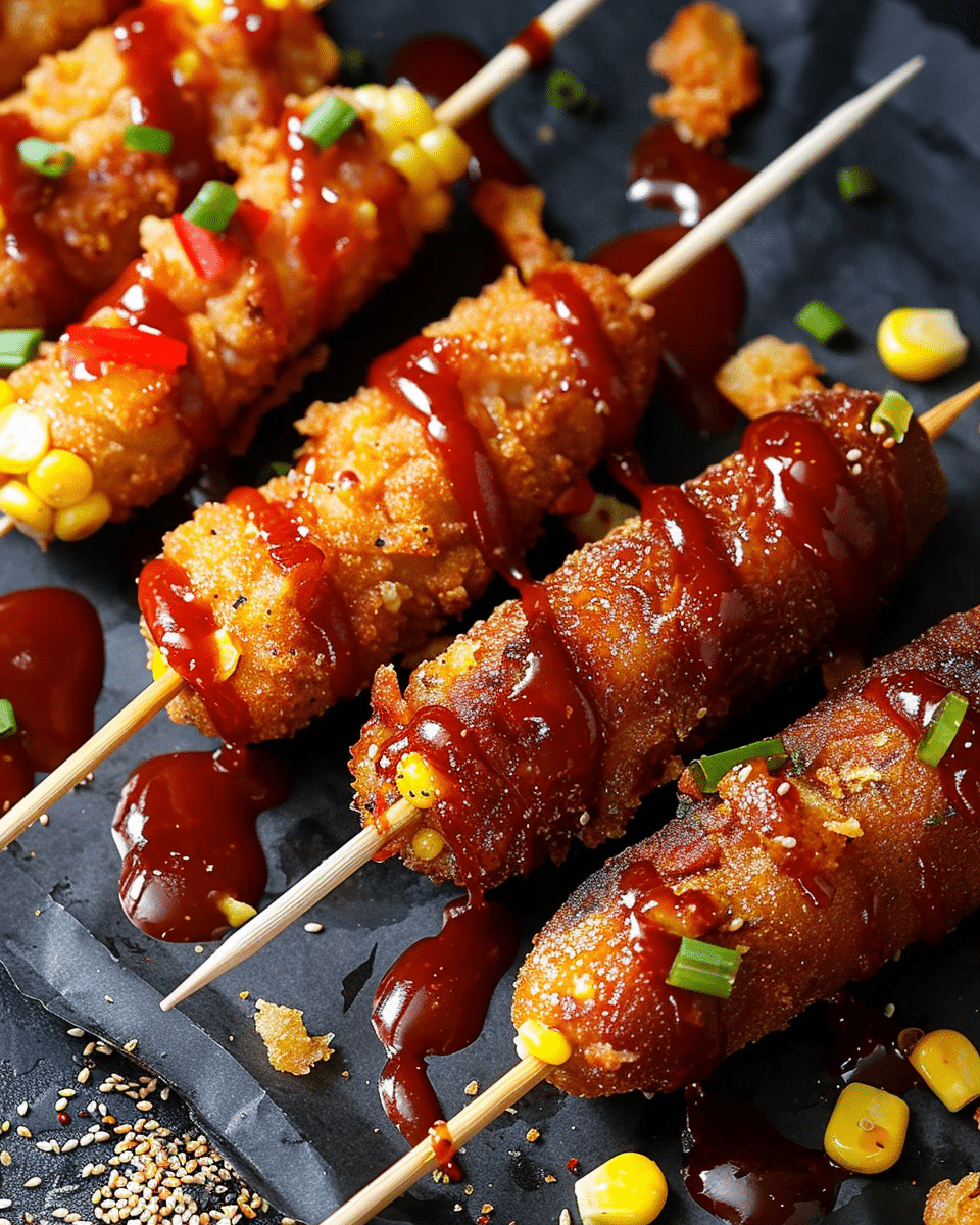 Korean Corn Dogs Recipe