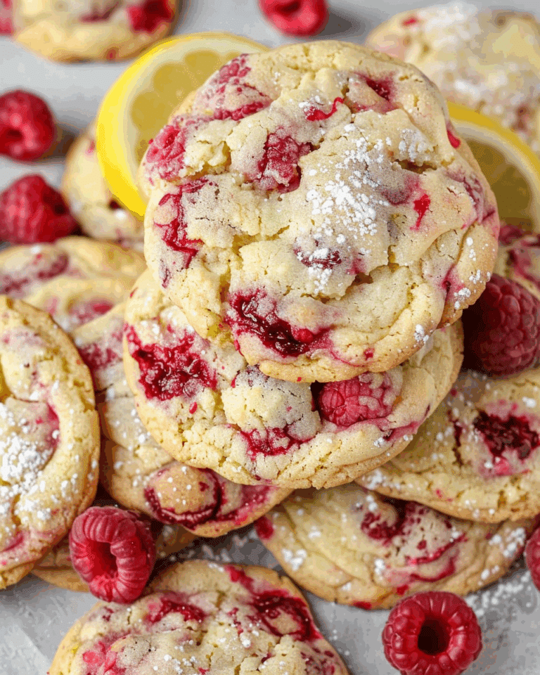 Lemon Raspberry Cookies