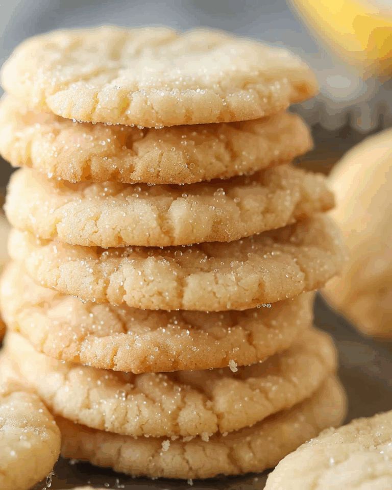 Lemon Sugar Cookies Recipe