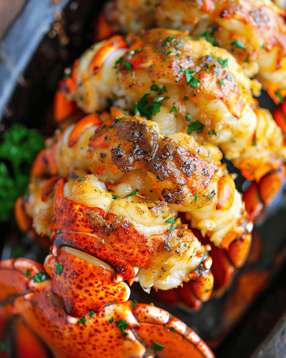The Best Broiled Lobster Tails Ever