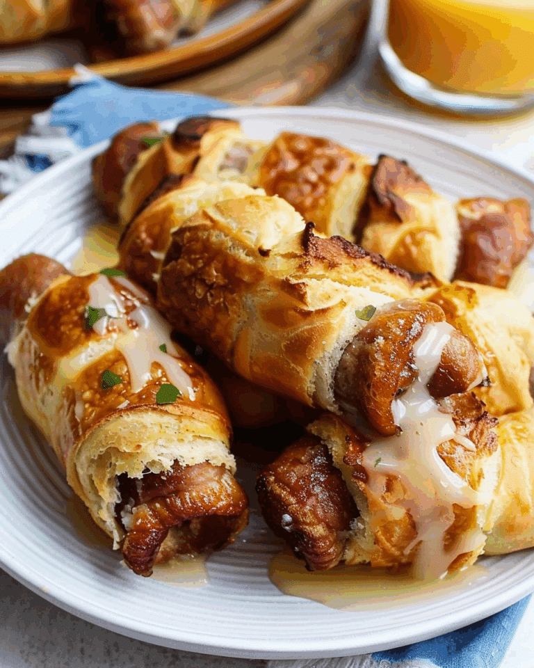 Breakfast Pigs in a Blanket