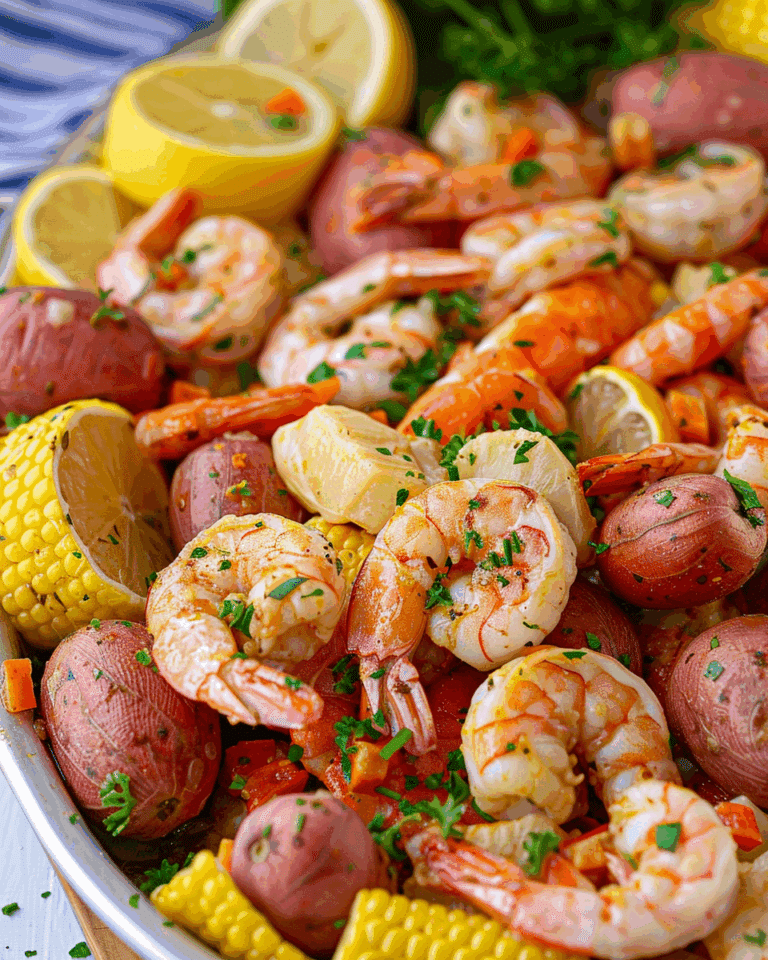 Crock Pot Shrimp Boil