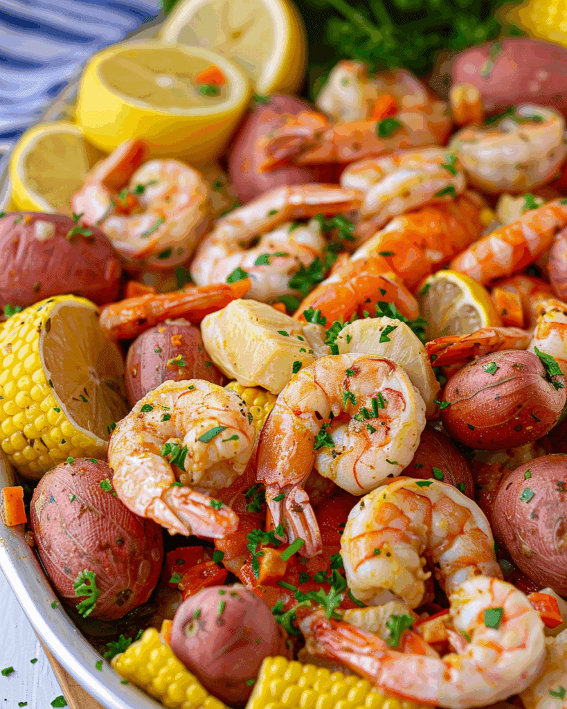Crock Pot Shrimp Boil