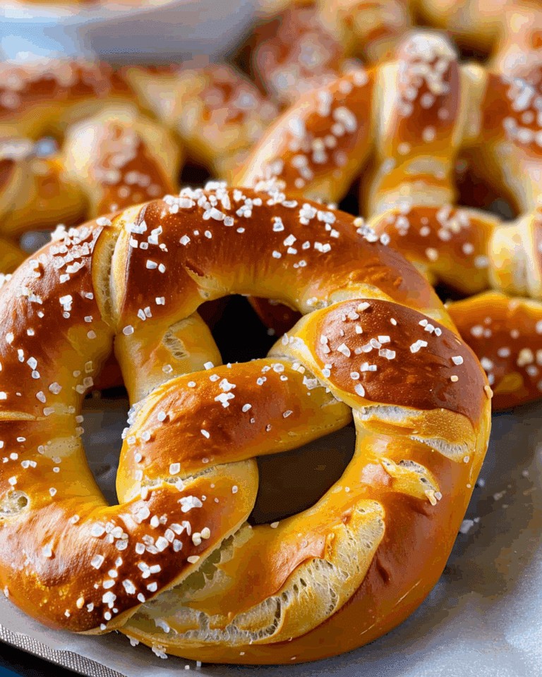 Homemade Soft Pretzels