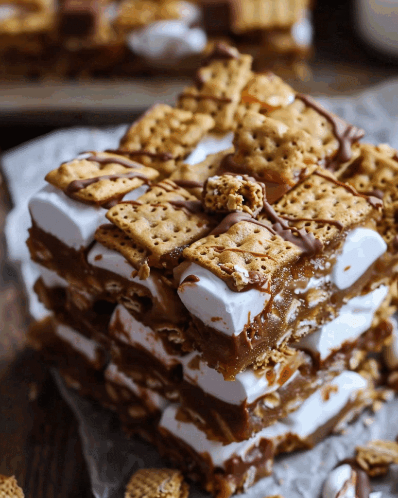 Golden Grahams S’Mores Bars