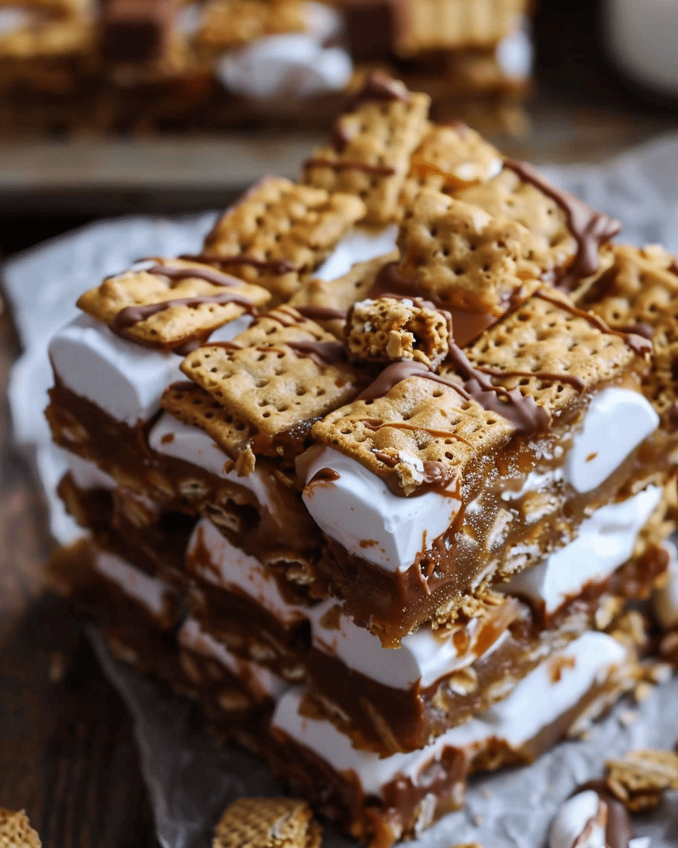 Golden Grahams S'Mores Bars