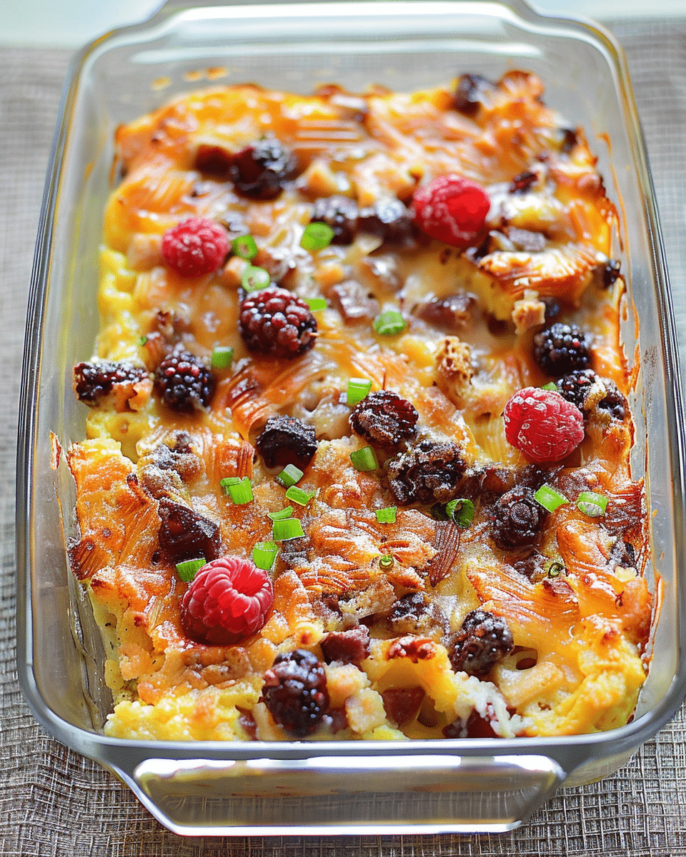 Overnight Breakfast Casserole
