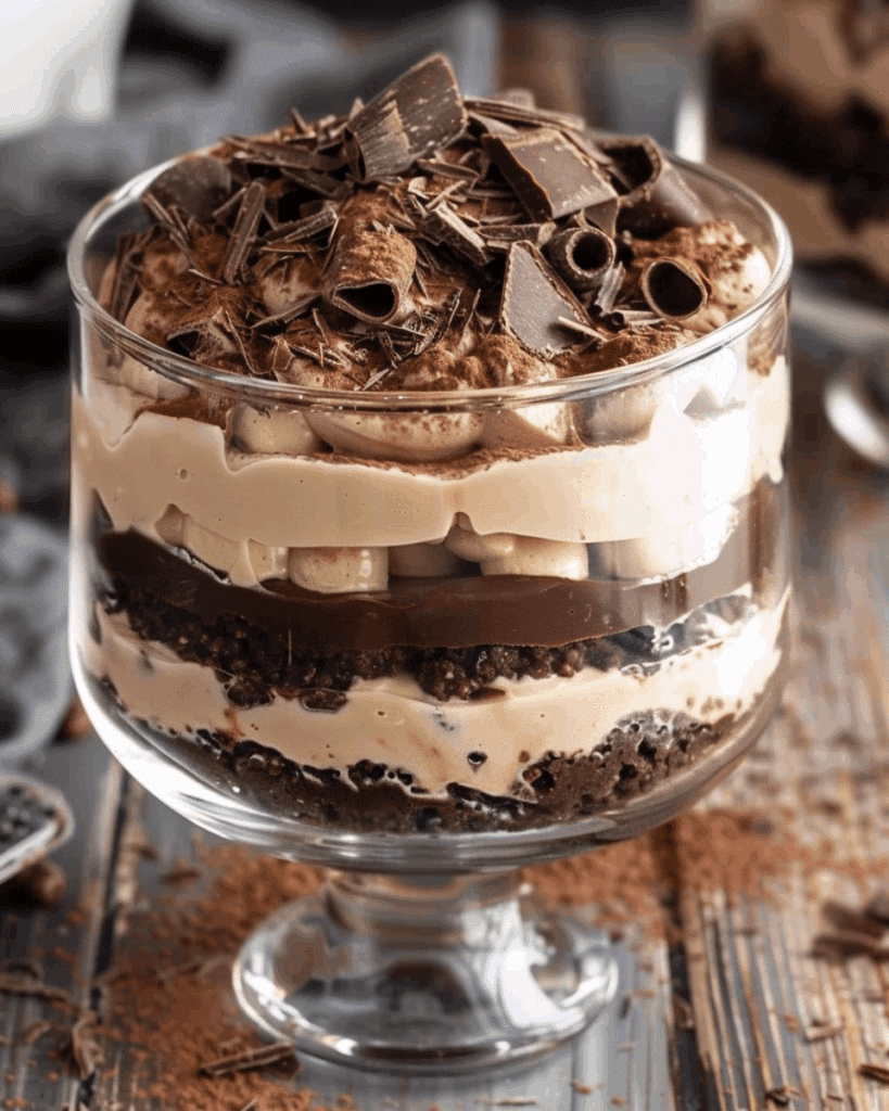 Baileys Chocolate Cheesecake Trifle