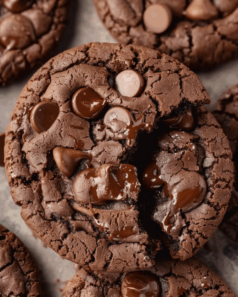 Double Chocolate Chip Cookies
