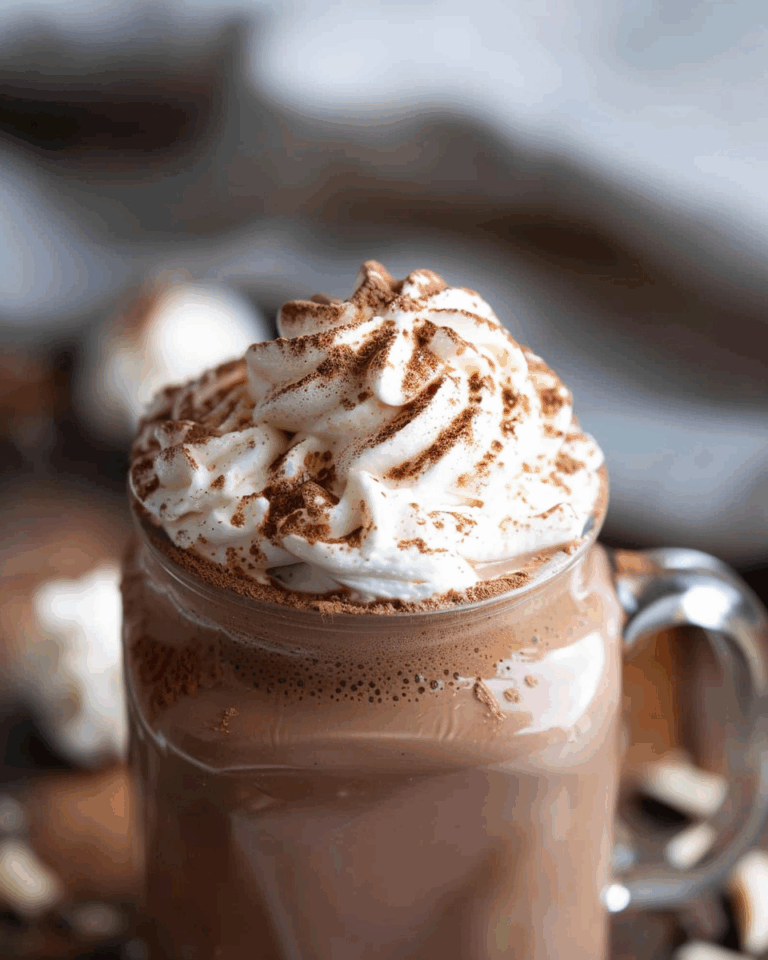 Whipped Hot Chocolate Recipe