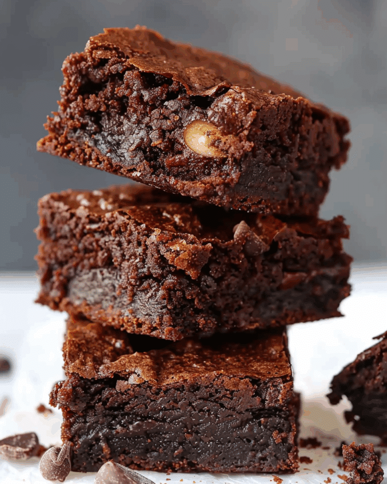 3 Ingredient Brownies with Banana