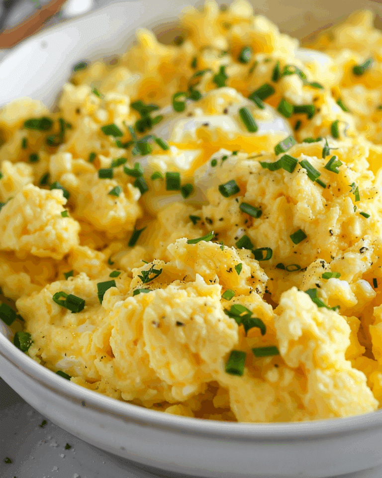 Fluffy Scrambled Eggs