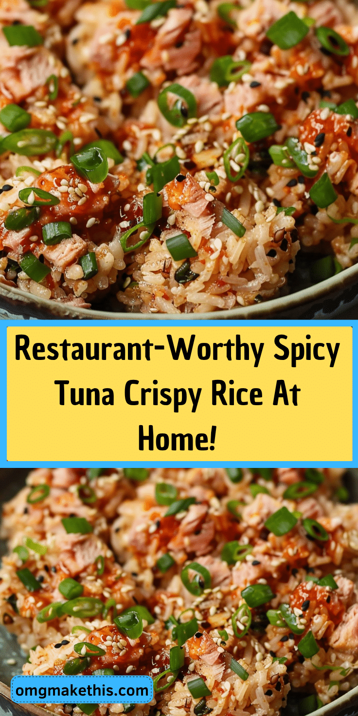 Ocean Rice Tuna Rice Restaurant-Worthy Spicy Tuna Crispy Rice At Home! | Omg Make This