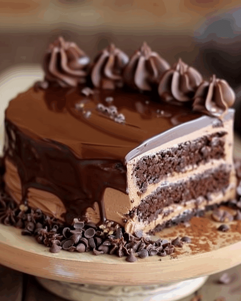 Chocolate Hazelnut Delight Cake