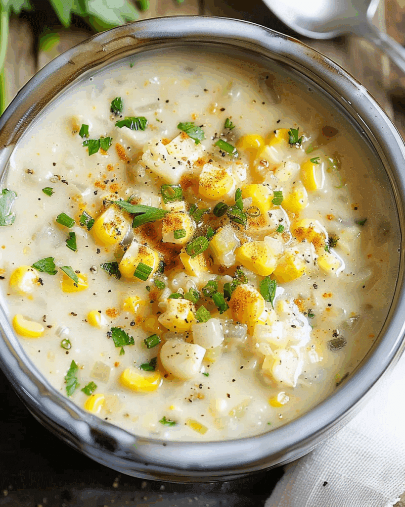 Crock-pot Corn Chowder Recipe