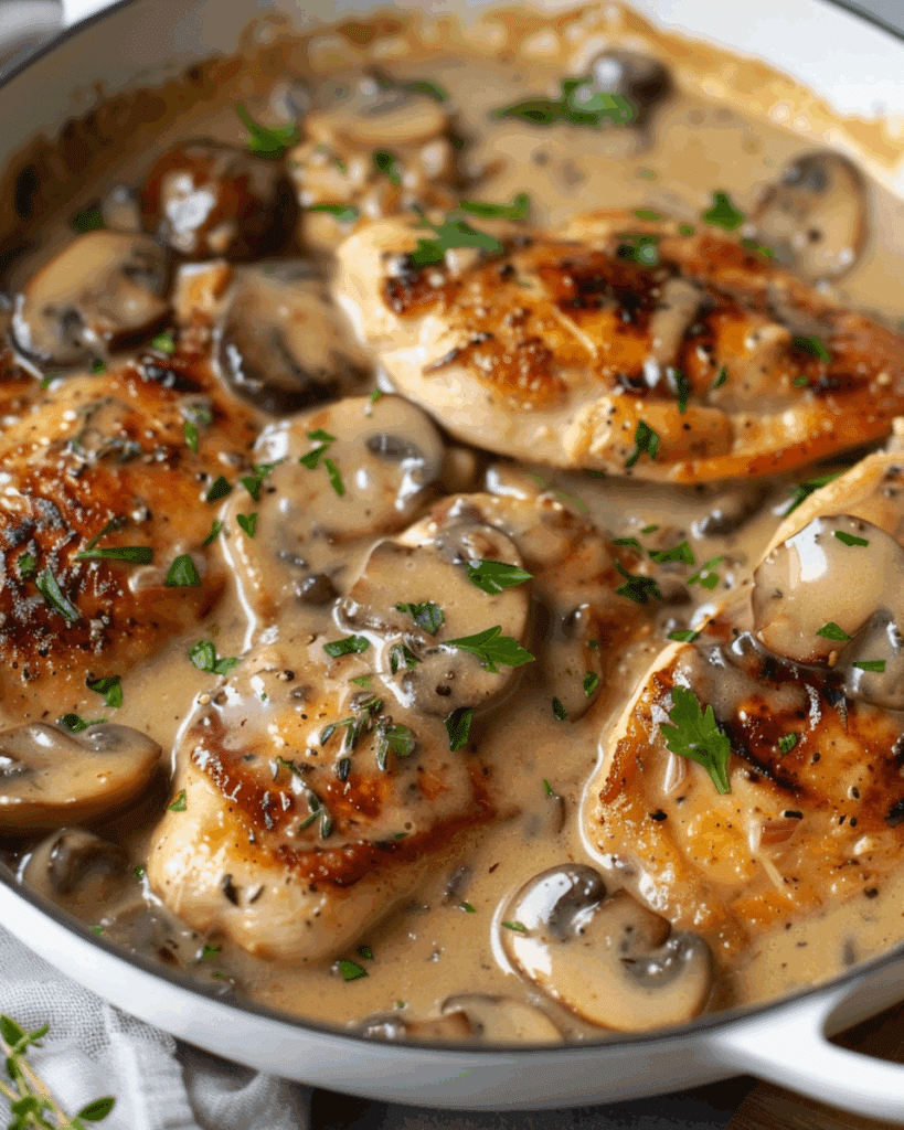 Mushroom Chicken Recipe