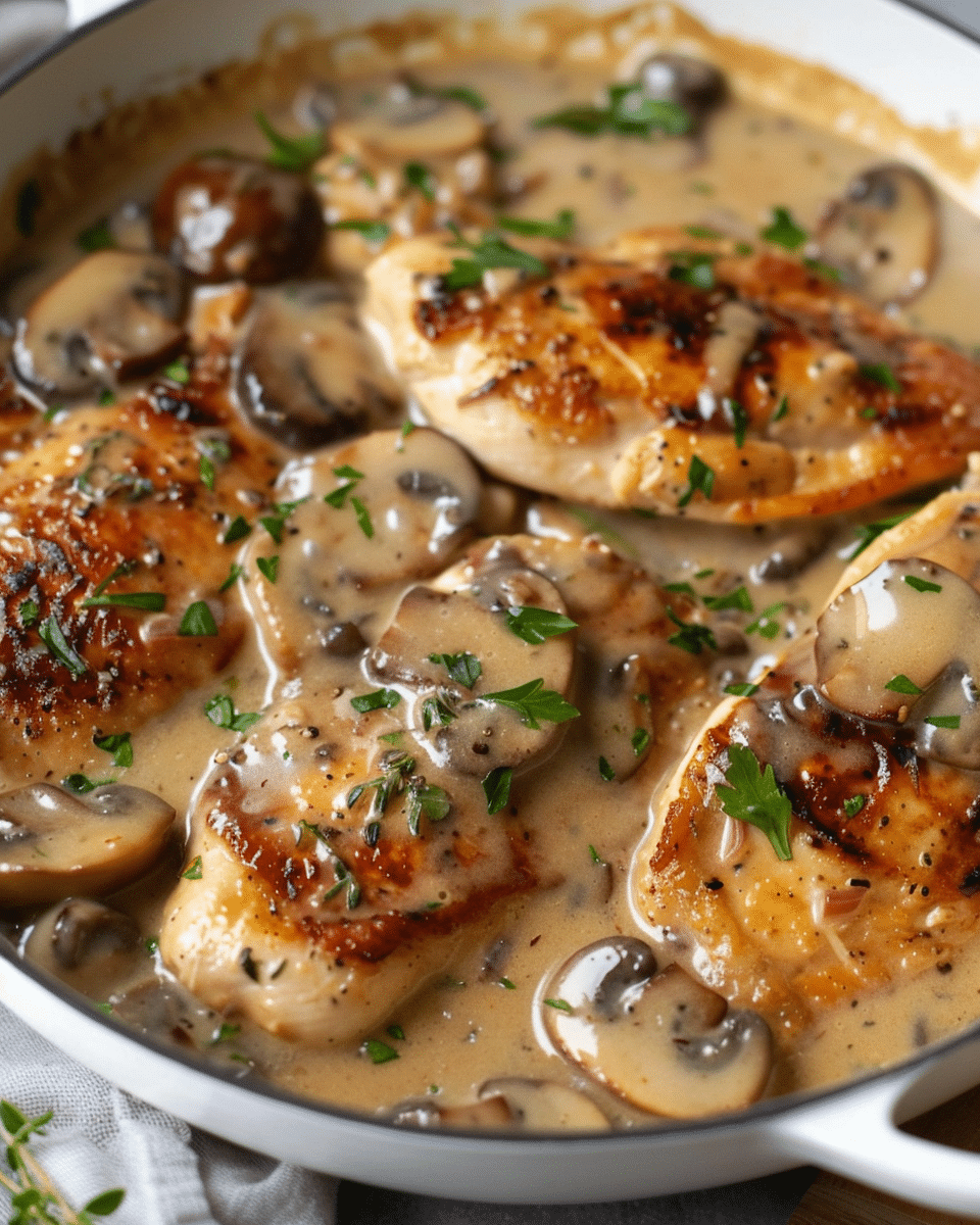 Mushroom Chicken Recipe