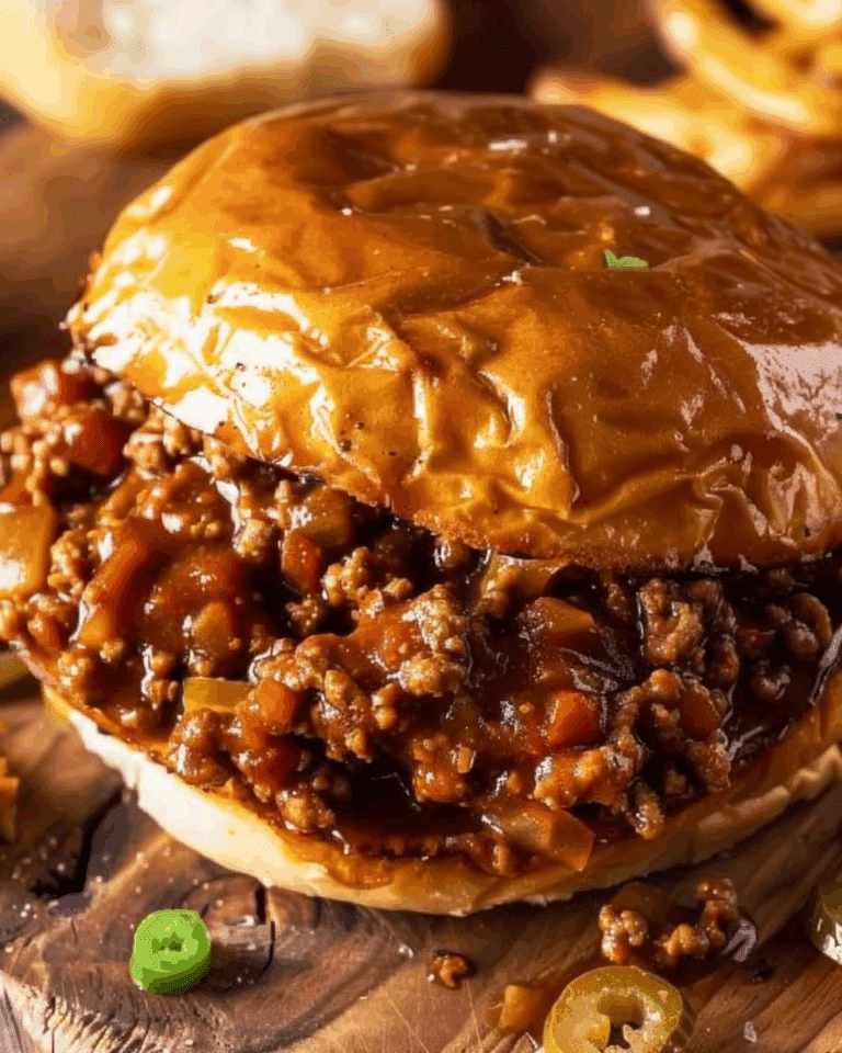 The Best Homemade Sloppy Joes
