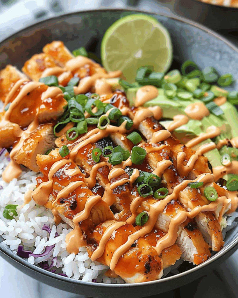 Bang Bang Chicken Bowl Recipe
