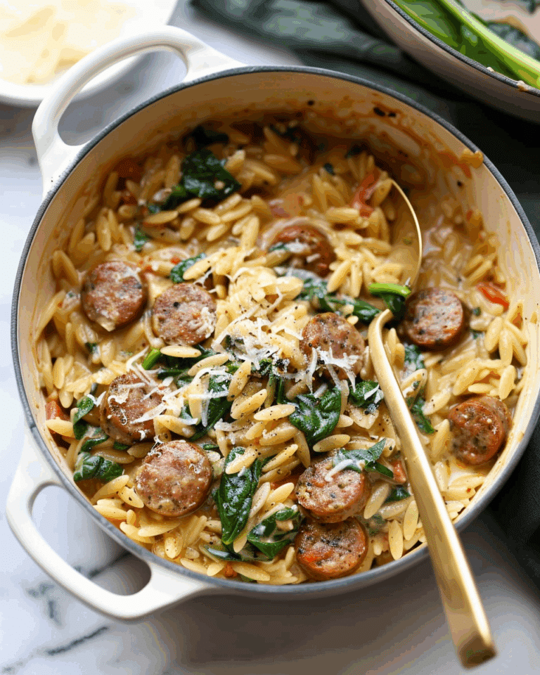 Italian Sausage Orzo