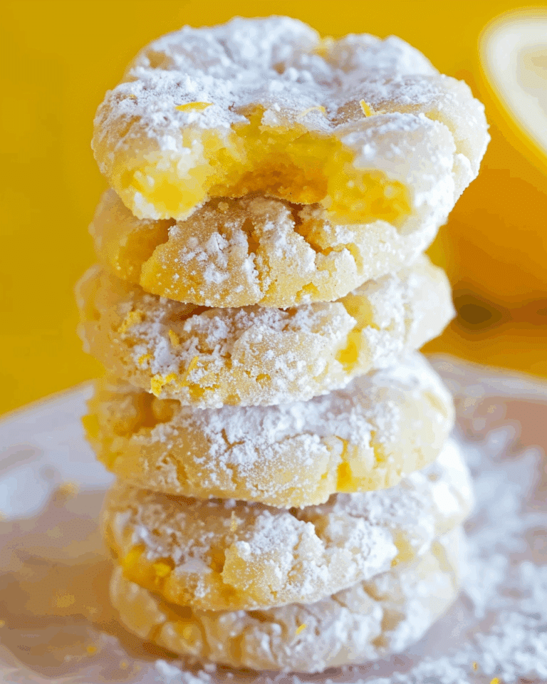 Lemon Pixie Cookies
