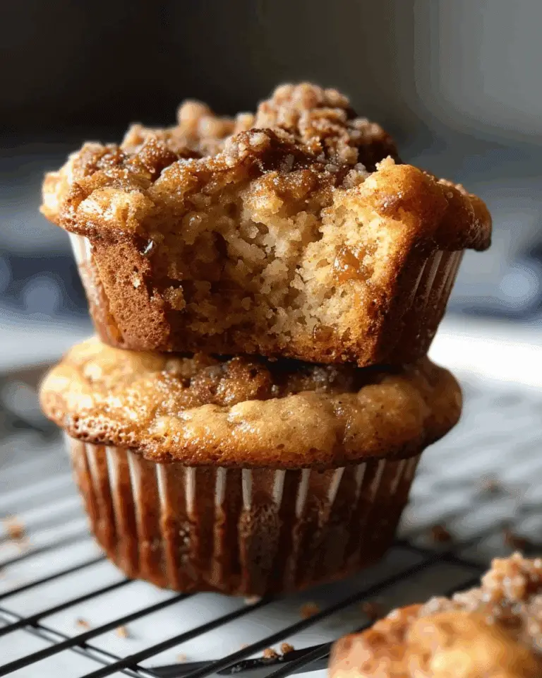 Moist Coffee Cake Banana Bread Muffins in 25 Minutes