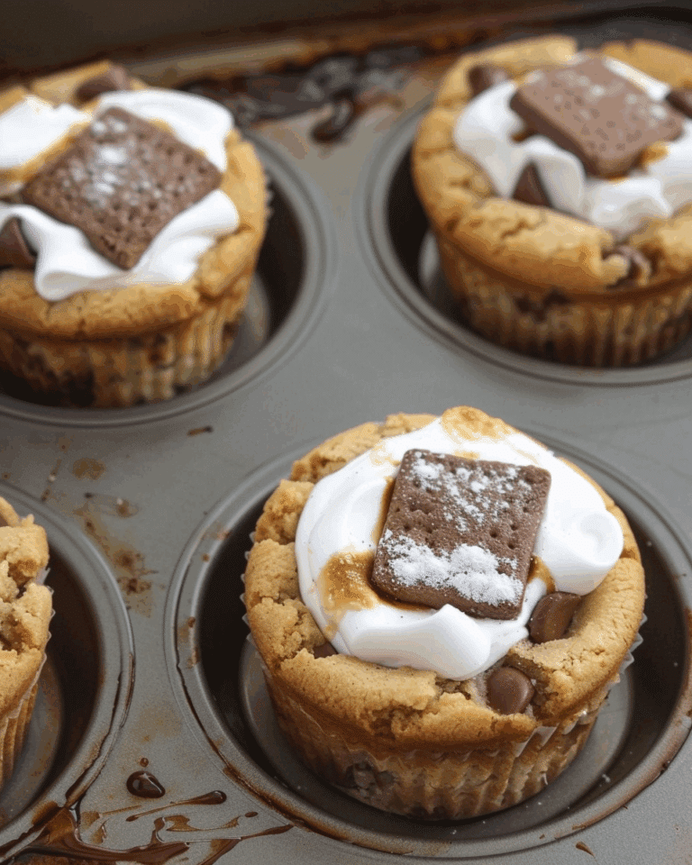 S'mores Cookie Cups