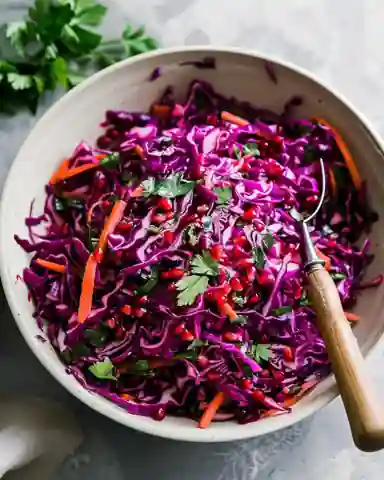 Turkish Red Cabbage Salad Recipe