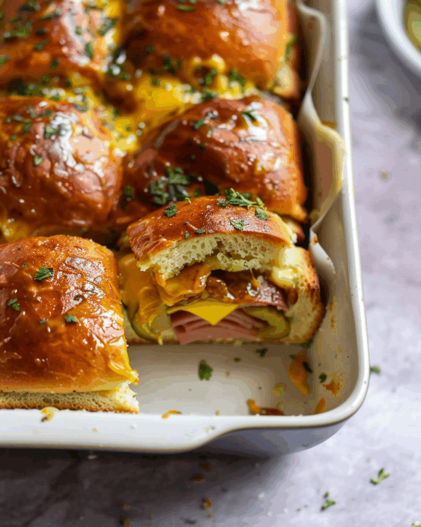 Vegan Cuban Style Sandwich Sliders